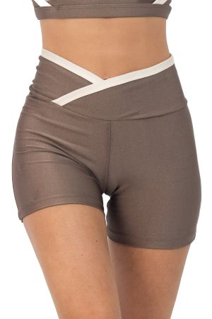 Short Lycra July Shine Mocha