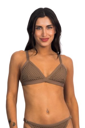 Triángulo Berna Boho Mocha