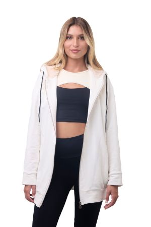 Campera Esencial Cloud Dancer