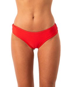 Culotteless con ribetes Chic Red