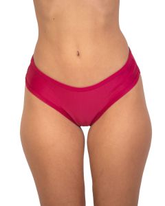 Colaless con ribetes Borgoña