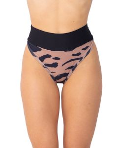 Bombacha Colaless Tiro Alto Encanto Castaña