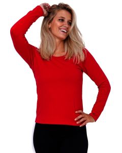 Remera Térmica Thermal Rojo Intenso