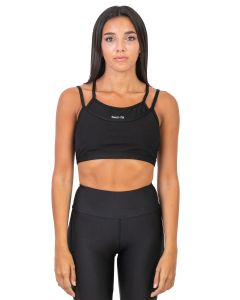 Top Shein Shine Black