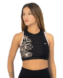 Top Amapola Shine Black