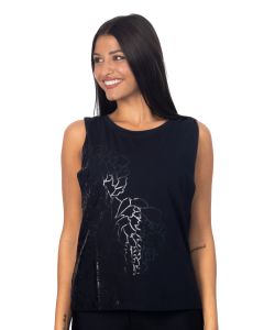 Remera Anahola Negro