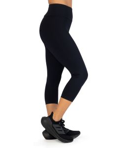 Pescadora Tiro Alto Microfibra Negro