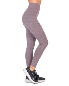 Calza Microfibra Melange Malva