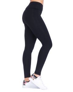 Calza Microfibra Texturizada Negro