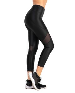 Calza Efecto Engomado Dinamic Deluxe Black