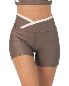 Short Lycra July Shine Mocha