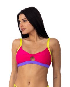 Corpiño Judy Pink Flower