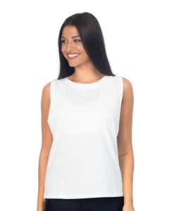Musculosa Heart Off White