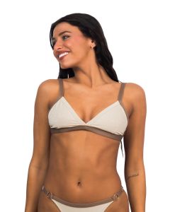 Triangulo Rufina Glitter off white