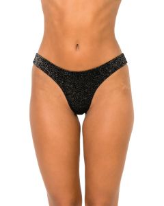 Vedetina Middle Glitter Black
