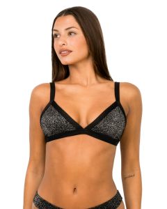 Triangulo Rufina Glitter Black