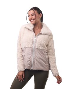 Campera Teddy Almond