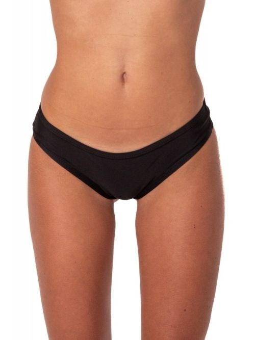 Culotteless con ribetes Negro