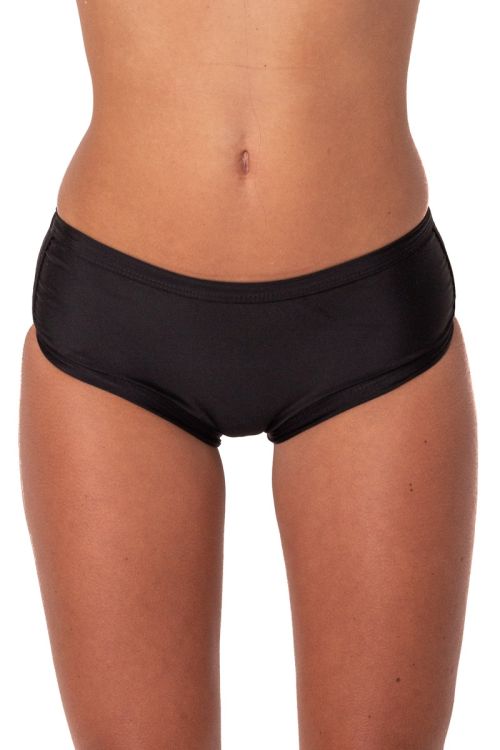 Culotte con ribetes Negro