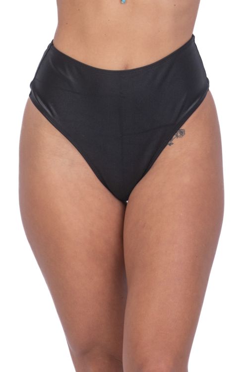 Bombacha Colaless Tiro Alto Benita Deluxe Black