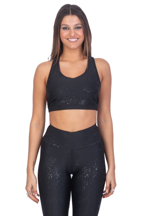 Top Afrodita Shine Black