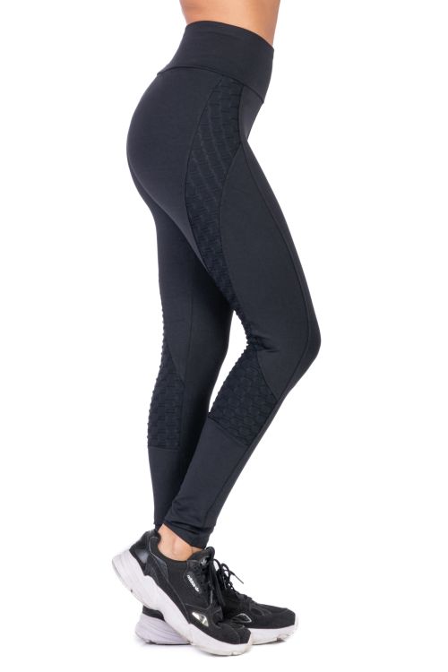 Calza Microfibra Radical Negro