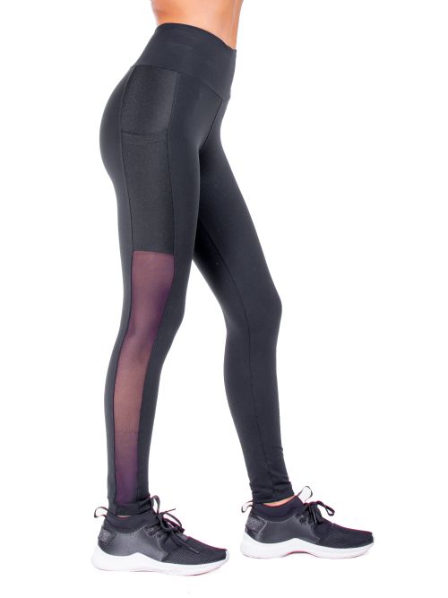 Calza Microfibra Morel Gross Negro