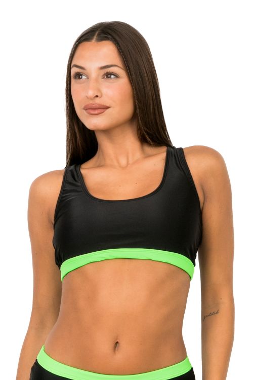 Top Splash Neon Verde
