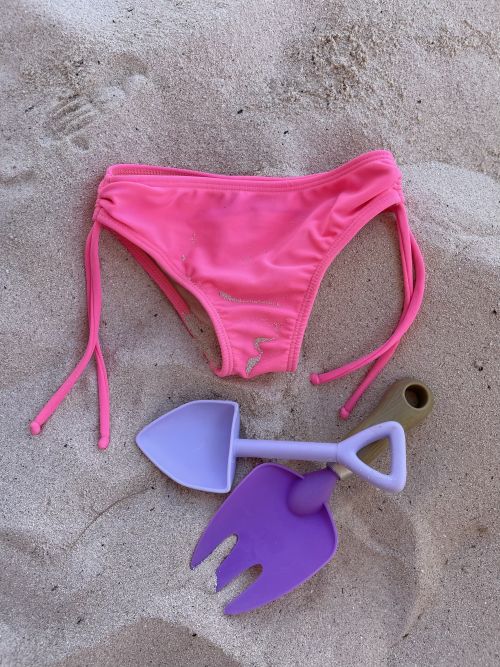 Bikini Kids Drapeada Jimmy Rosa Terciopelo