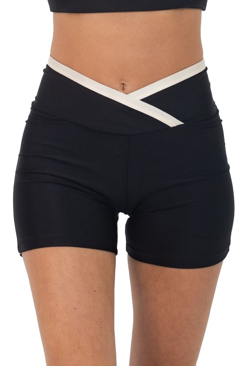 Short Lycra July Shine Black
