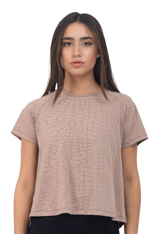 Remera Mist Canela