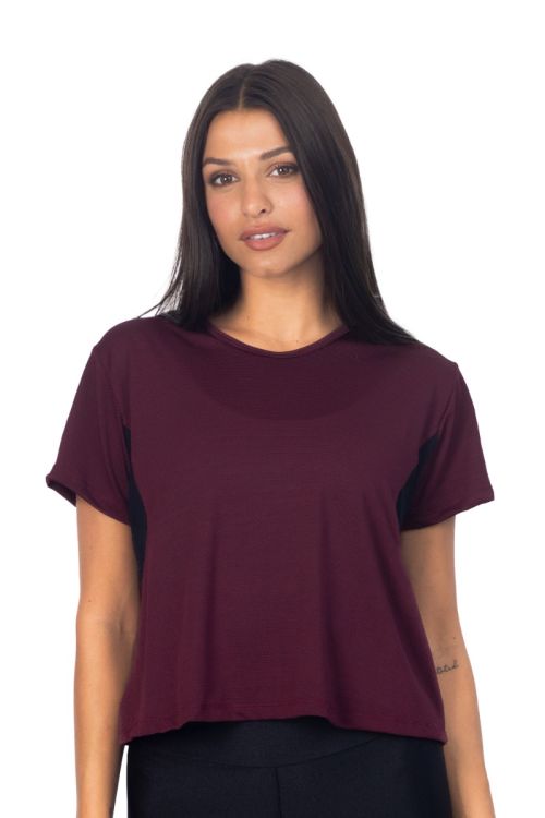 Remera Dry-Fit Mulan Cereza