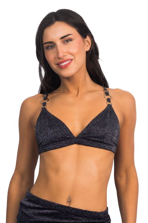 Triángulo Ara Glitter Black