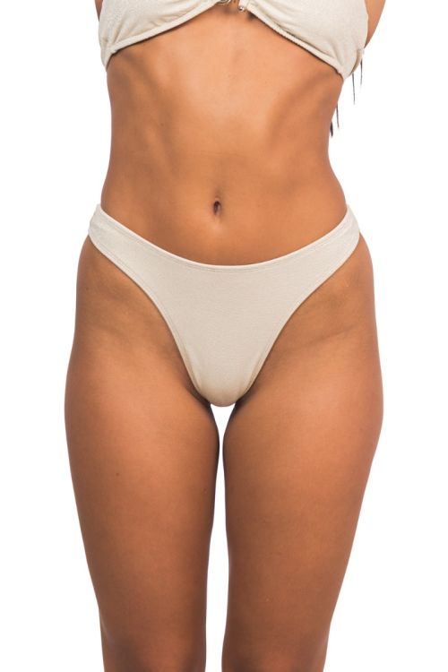 Colaless clásica Glitter off white