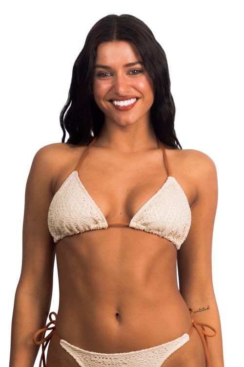 Triángulo Bhali Boho Cream