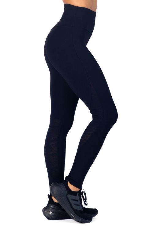 Calza Microfibra Riverside Negro